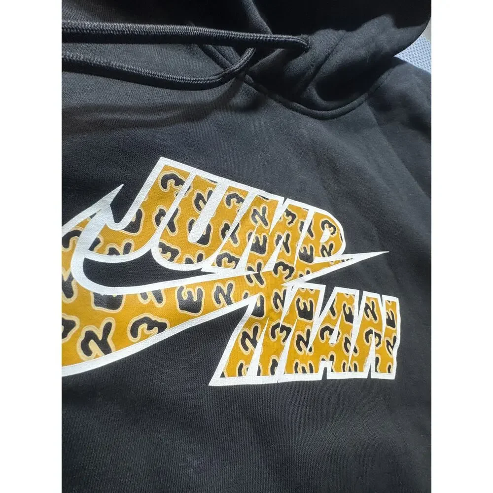 Nike JORDAN Flight Heritage Men's Hoodie Sz‎ M Black Brand New